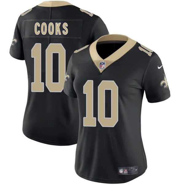 Women's New Orleans Saints #10 Brandin Cooks Black 2025 Vapor Limited Stitched Jersey Dzhi,We sell and wholesale Women's New Orleans Saints #10 Brandin Cooks Black 2025 Vapor Limited Stitched Jersey Dzhi on line form chian!